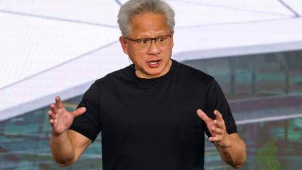 Jensen Huang, patron de Nvidia, à Taipei le 27 mai 2026.