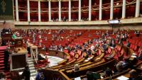 L'Assemblée nationale le 10 avril 2026, à Paris