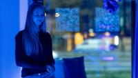 Lisa Kolesnikova, Ukrainienne propriétaire du centre de yoga et de fitness ElFlex, à Varsovie, le 22 septembre 2025