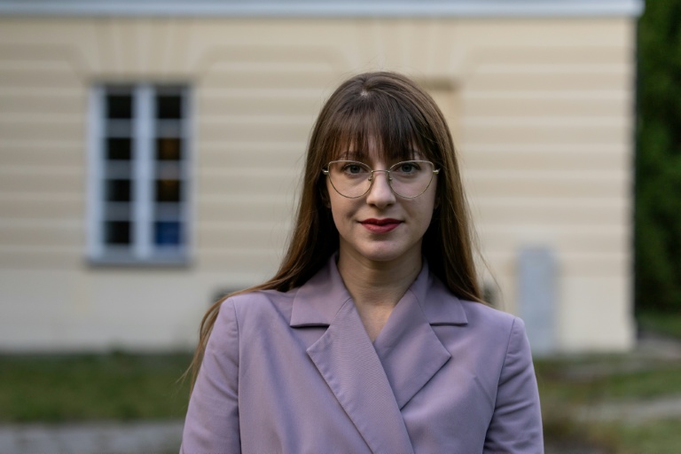 Nadia Winiarska, de l'organisation patronale Lewiatanan, à Varsovie, le 23 septembre 2025