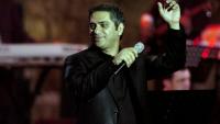 Le chanteur libanais Fadel Shaker sur scène à Carthage, en Tunisie, le 15 août 2007
