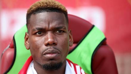 Paul Pogba avant un match de Monaco face à Auxerre, le 19 avril 2026 au stade Louis-II