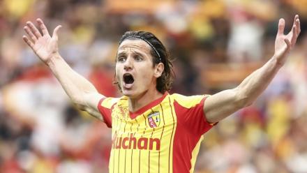 La recrue de Lens Florian Thauvin face à Lyon, le 16 août 2025 au stade Bollaert