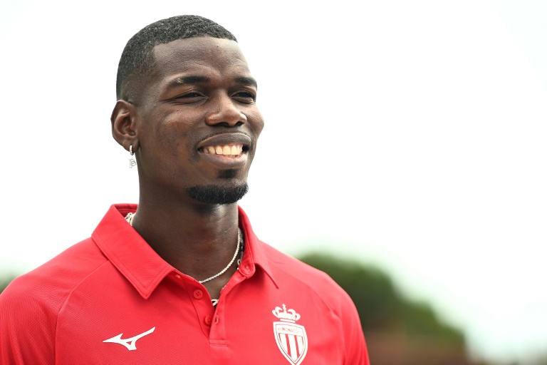 Le milieu de terrain français Paul Pogba, lors de sa présentation à Monaco, le 3 juillet 2025