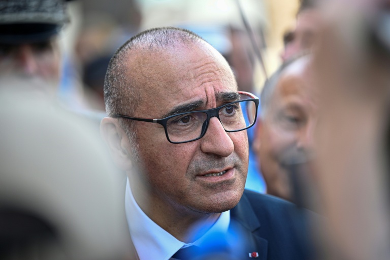 Le ministre de l'Intérieur Laurent Nuñez le 28 mai 2026 à Nice