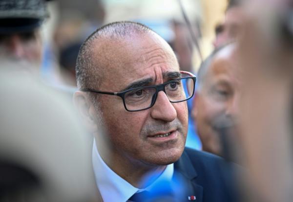 Le ministre de l'Intérieur Laurent Nuñez le 28 mai 2026 à Nice