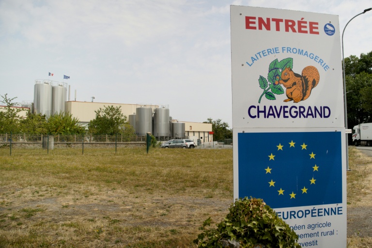 L'entrée du site de Chavegrand, le 13 août 2025, à Maison-Feyne, dans la Creuse