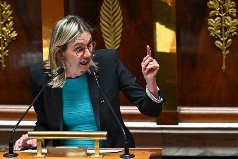 La députée Ensemble pour la République (EPR) Agnès Pannier-Runacher à l'Assemblée nationale, le 6 juillet 2026 à Paris