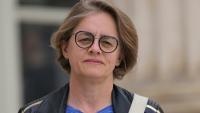 La députée socialiste Céline Thiébault-Martinez à Paris le 8 juillet 2024