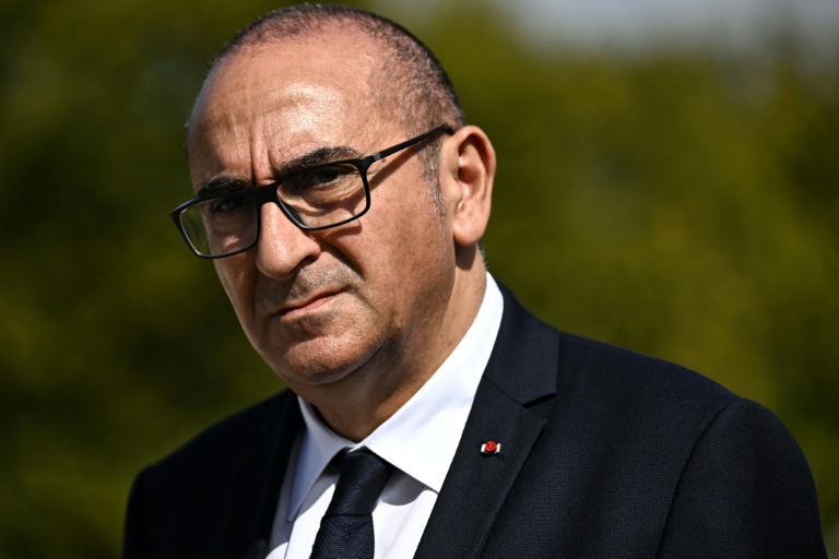 Le ministre de l'Intérieur Laurent Nuñez à Bordeaux le 18 septembre 2026