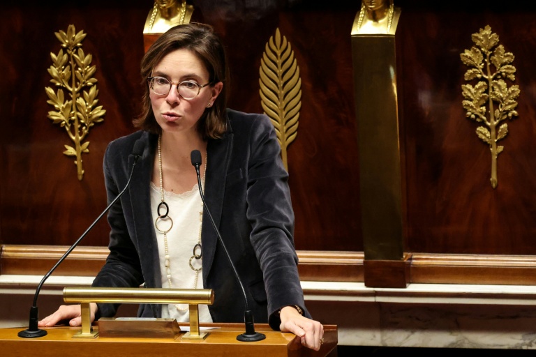 La ministre des Comptes publics, Amélie de Montchalin,  à l'Assemblée nationale le 13 janvier 2026.
