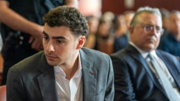 Luigi Mangione lors d'une audience préparatoire à son procès pour meurtre devant un tribunal de l'Etat de New York à Manhattan le 11 août 2026