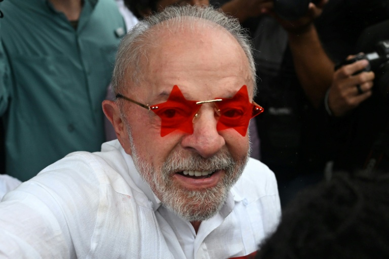 Le président brésilien Luiz Inacio Lula da Silva à Sao Bernardo do Campo, dans l'État de Sao Paulo, au Brésil, le 25 octobre 2026
