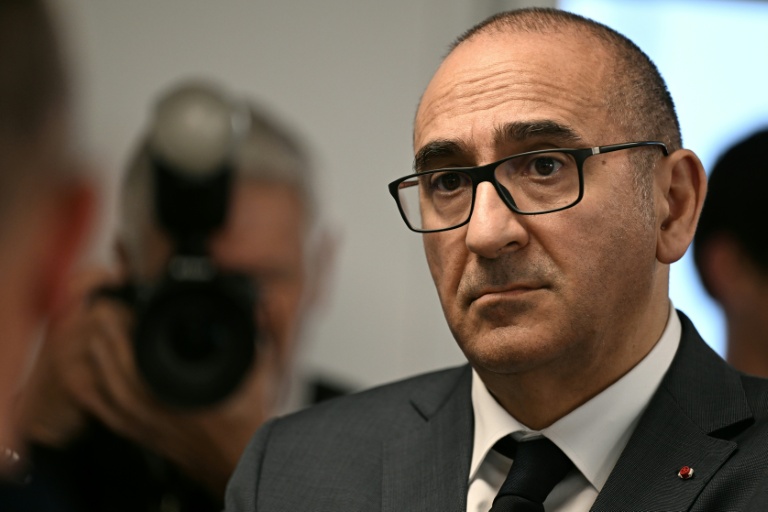 Le ministre de l'Intérieur Laurent Nunez, le 30 avril 2026 à Ecquevilly, près de Paris