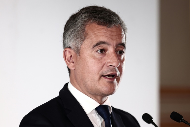 Le ministre de la Justice Gérald Darmanin à Paris le 8 juin 2026