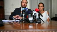 L'avocat Pierre Debuisson donne une conférence de presse avec la mère de la petite Rosa, le 9 juin 2026 à Toulouse 