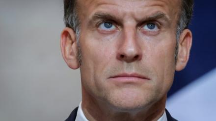 Le président Emmanuel Macron le 21 avril 2026 à l'Elysée, à Paris