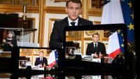 Allocution télévisée du président Emmanuel Macron, le 3 mars 2026 à Paris