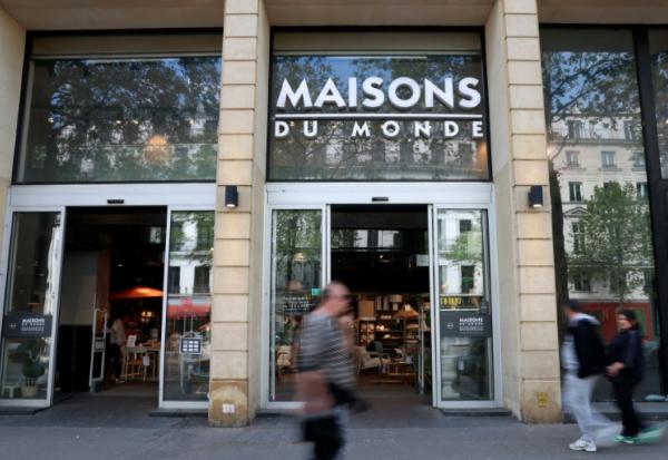 Un magasin "Maisons du Monde", le 18 avril 2026 à Paris