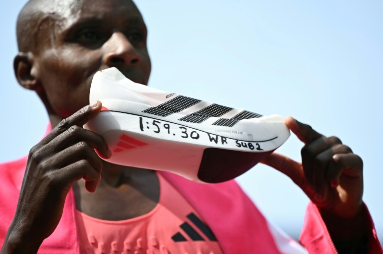 Sabastian Sawe à Londres le 26 avril 2024