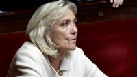 Marine Le Pen le 8 novembre 2025 à l'Assemblée nationale à Paris