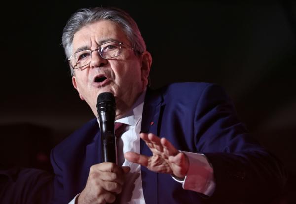 Jean-Luc Melenchon (LFI) à la fête de l'Humanité, qui s'est tenue à Plessis-Pate (sud de Paris),le 11 septembre 2026