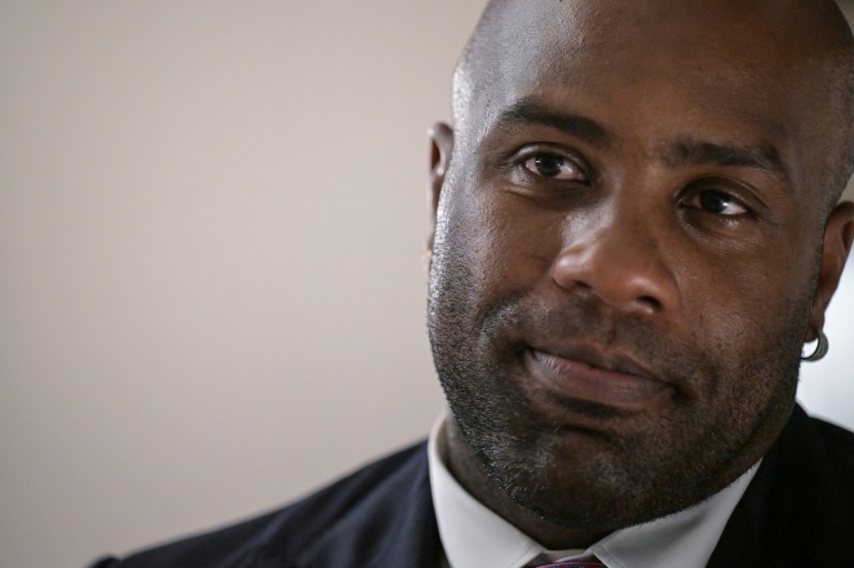 Le judoka Teddy Riner à Osaka, le 13 septembre 2025 au Japon