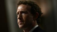 Le patron et cofondateur de Meta, Mark Zuckerberg, assiste à une audition de la commission judiciaire du Sénat américain, à Washington, le 31 janvier 2024