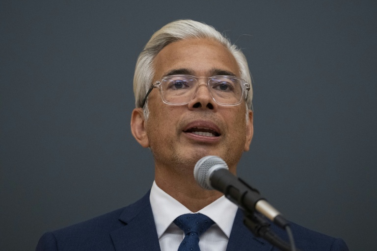 Le procureur général de Californie, Rob Bonta, le 18 août 2026 à Oakland, aux Etats-Unis