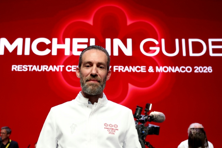 Michaël Arnoult, le chef du restaurant La Morainières, le 16 mars 2026 à Monaco