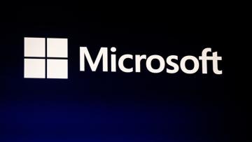 Logo Microsoft en 2026 à Montréal