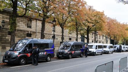 Forces de l'ordre à Paris