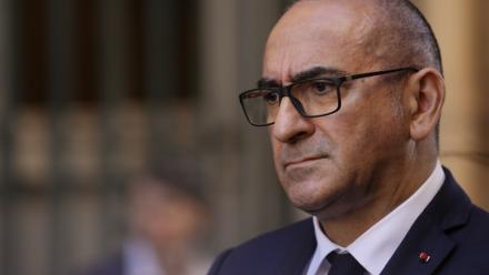 Le ministre de l'Intérieur Laurent Nuñez à Marseille le 26 octobre 2026