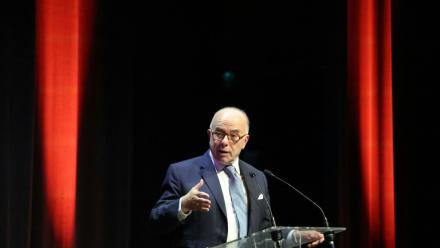 L'ancien Premier ministre socialiste Bernard Cazeneuve à Montrouge (Hauts-de-Seine), le 22 juin 2026
