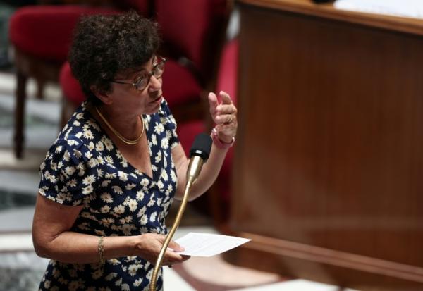 La ministre de la Transition écologique Monique Barbut à l'Assemblée nationale, le 26 mai 2026 à Paris