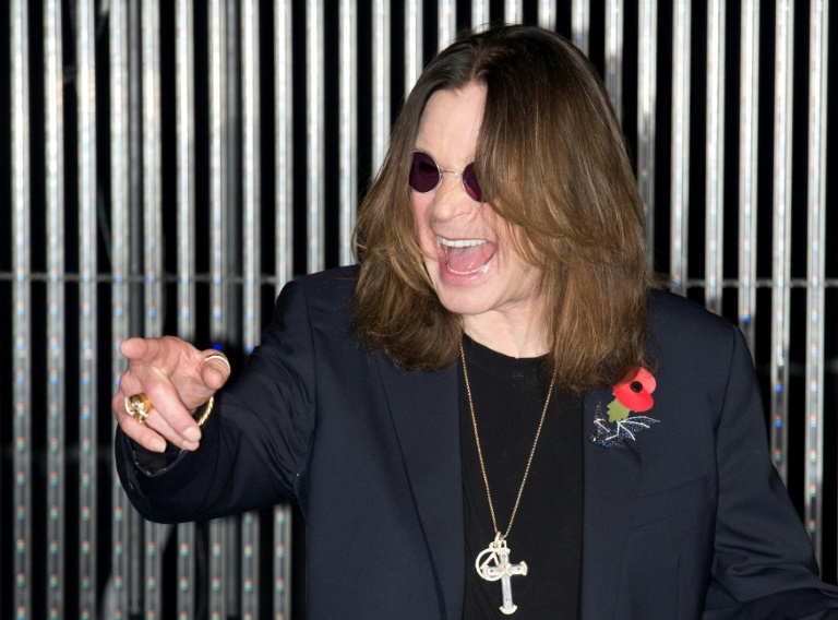 Le chanteur britannique Ozzy Osbourne à Glasgow, en Écosse, le 9 novembre 2014