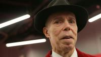 L'anatomiste allemand et inventeur de la technique de plastination Gunther von Hagens, lors de l’ouverture du musée Body Worlds à Londres, le 4 octobre 2018