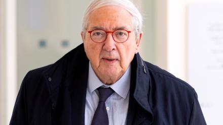 Le politicien socialiste français Jean-Paul Huchon à Paris, le 15 mai 2024