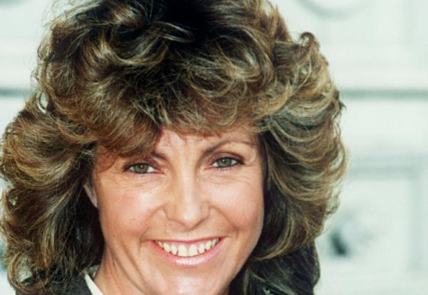 L'actrice Chantal Nobel à Aix-en-Provence, le 13 février 1990