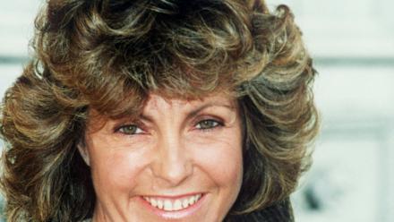 L'actrice Chantal Nobel à Aix-en-Provence, le 13 février 1990