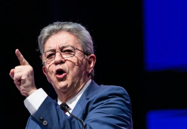 Le chef de file de La France insoumise, Jean-Luc Mélenchon, le 31 janvier 2026 à Roubaix, dans le Nord