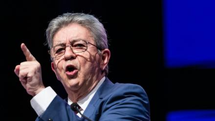 Le chef de file de La France insoumise, Jean-Luc Mélenchon, le 31 janvier 2026 à Roubaix, dans le Nord
