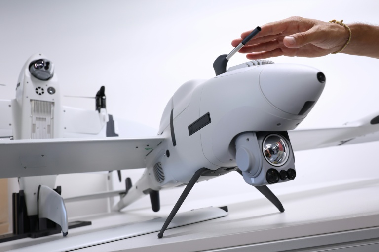 Un drone de la start-up Quantum Systems à Gilching, août 2026