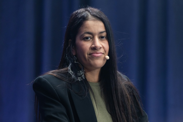 Lahouaria Addouche (LFI), candidate à la mairie de Lille, le 4 mars 2026 à Lille