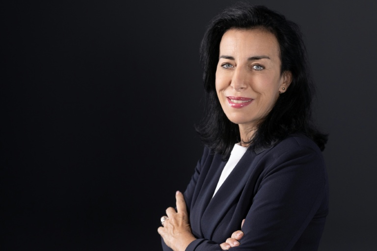 La députée RN Alexandra Masson, le 29 octobre 2024, à Paris