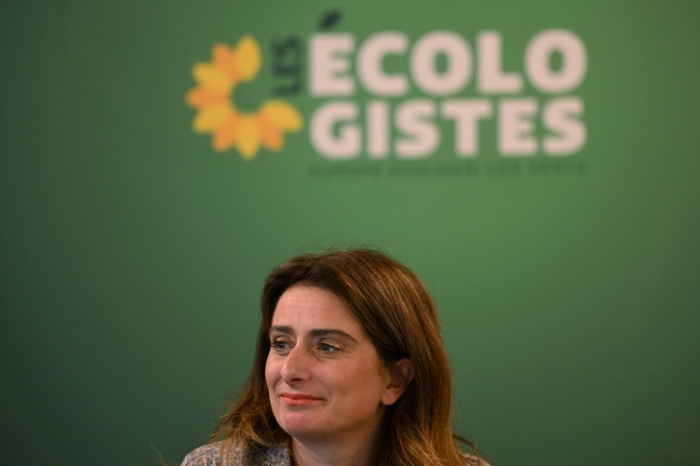 La secrétaire nationale des Ecologistes, Marine Tondelier, à Paris le 19 janvier 2026