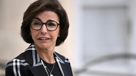 Rachida Dati, candidate LR à la mairie de Paris pour les élections municipales, à Paris le 14 octobre 2025