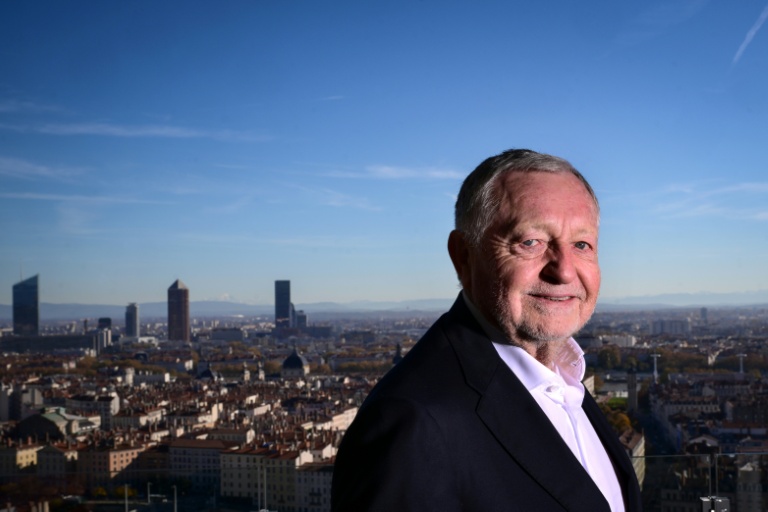 Le candidat à la mairie de Lyon Jean-Michel Aulas, à Lyon le 4 novembre 2025