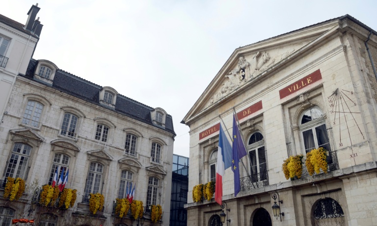 La mairie de Bourg-en-Bresse le 16 décembre 2013