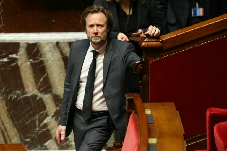 Le président du groupe PS à l'Assemblée nationale Boris Vallaud le 17 février 2026 à l'Assemblée nationale à Paris